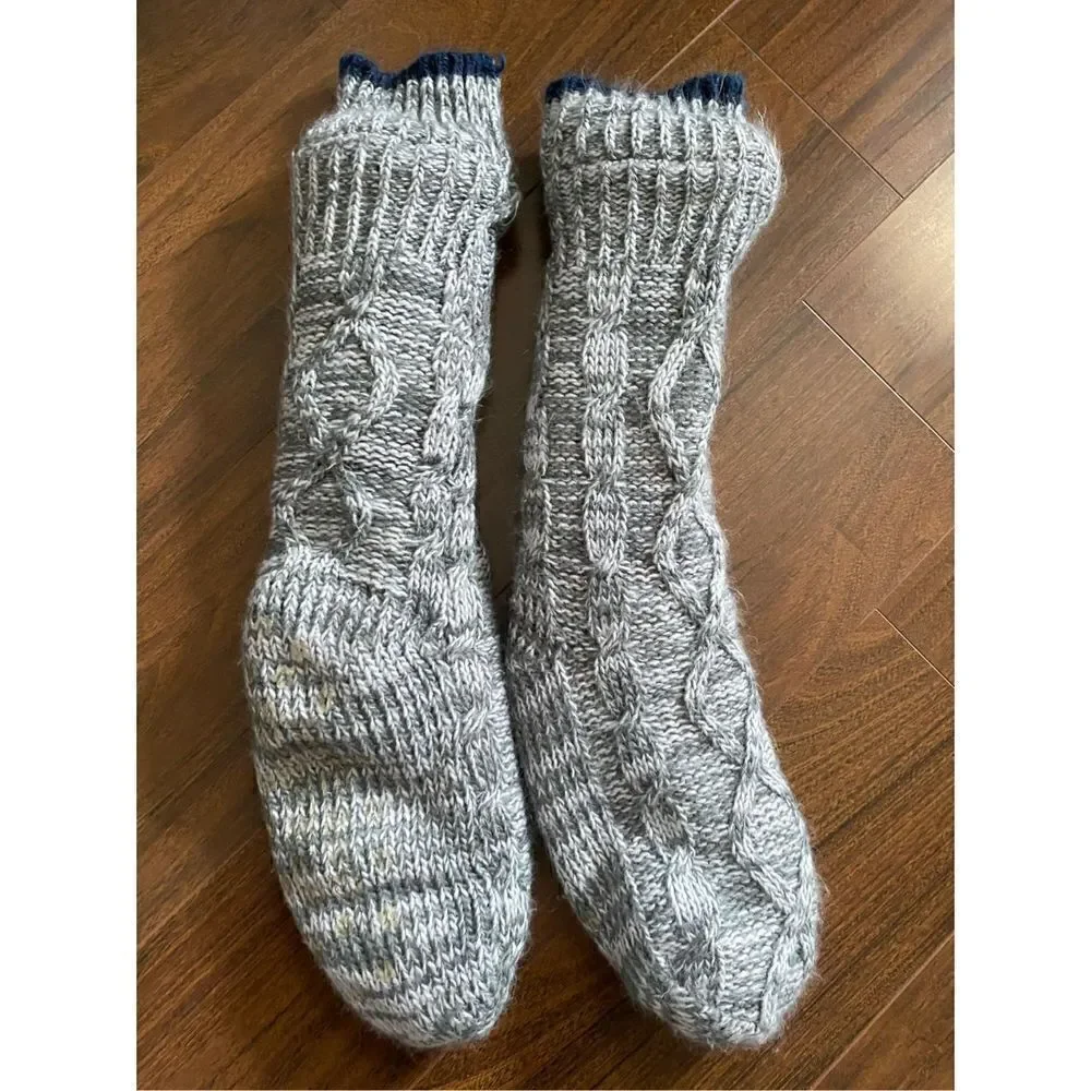 Sherpa knit sock slipper bundle puppy bear